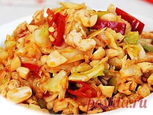 Курица с арахисом по-китайски - изысканное блюдо, которое надо готовить!