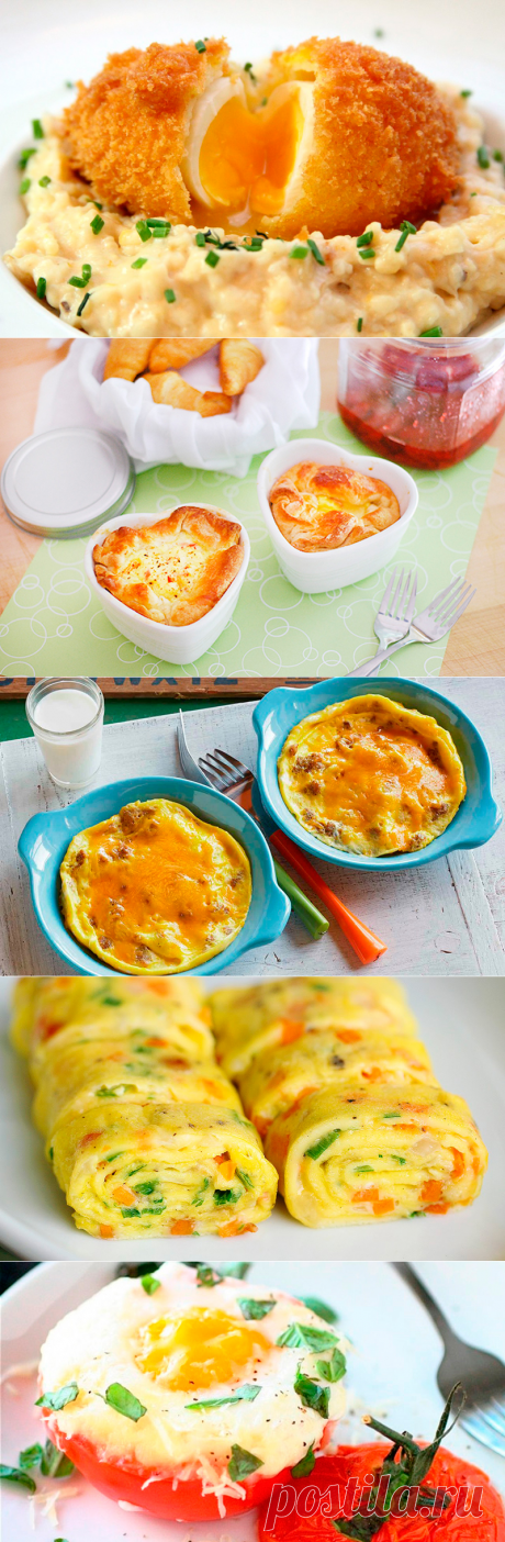 5 идеальных завтраков из яиц