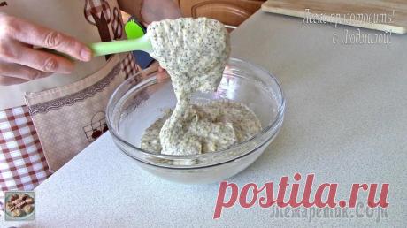 Банановый кекс с маком