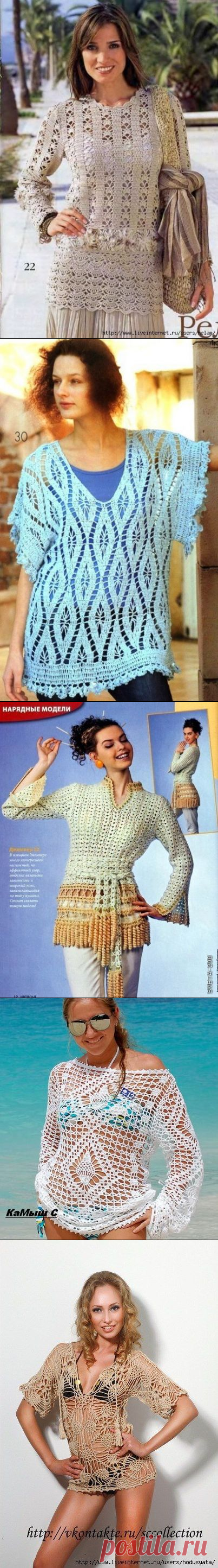 Подборка моделей ,связанных крючком
