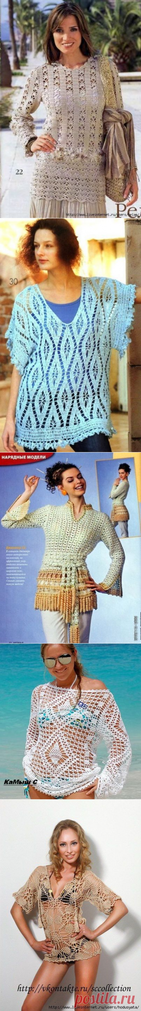 Подборка моделей ,связанных крючком