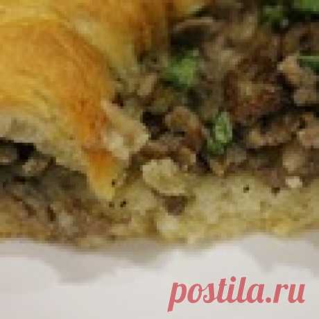 Пирог «По-деревенски» Кулинарный рецепт