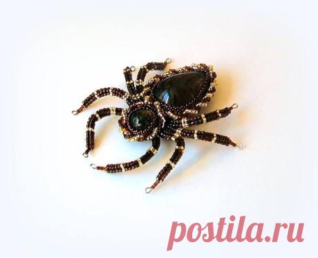 Паучок "Piccolo bestia" | biser.info - всё о бисере и бисерном творчестве