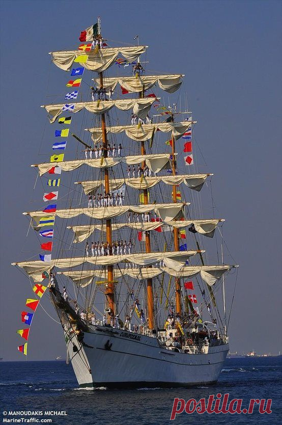 The tall ship ARM Cuauhtemoc, Mexico. | Ships, Lighthouses, Castles, …| Pinterest