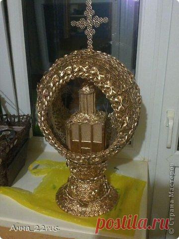 Пасхальное яйцо из макарон | Страна Мастеров