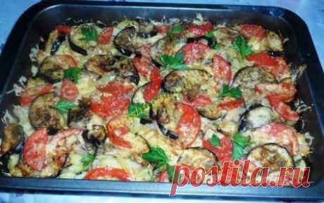 Картофель запеченный с мясом или беконом и овощами | 4vkusa.ru