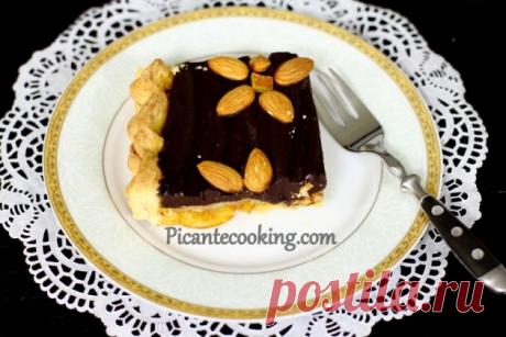 Мазурек с марципаном и конфитюром из апельсинов | Picantecooking