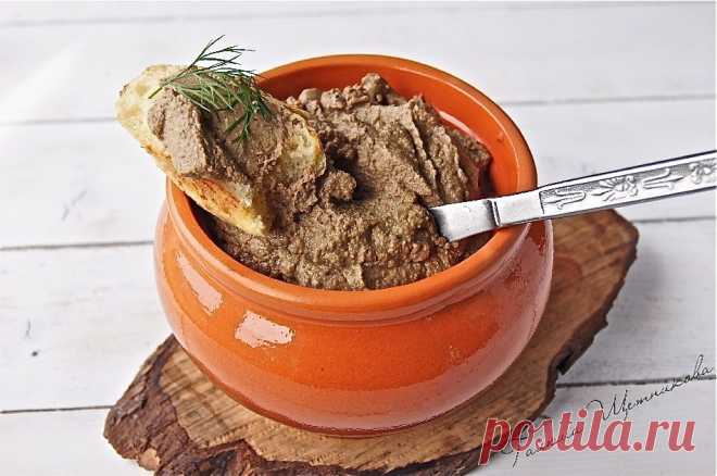 Паштет из куриной печени.
