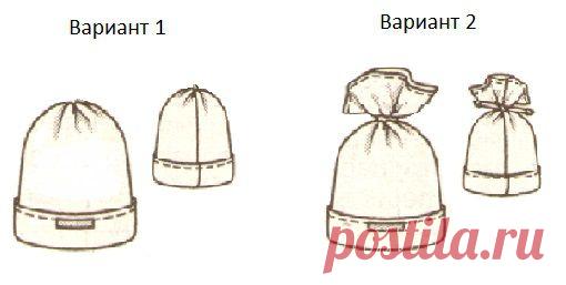 Шапочка из флиса