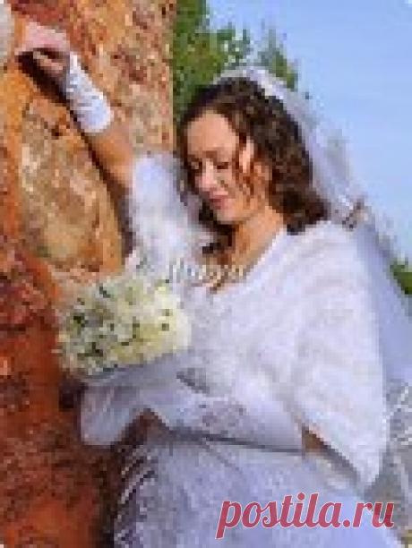 Модное болеро "Воздушное облако" - вяжем спицами!