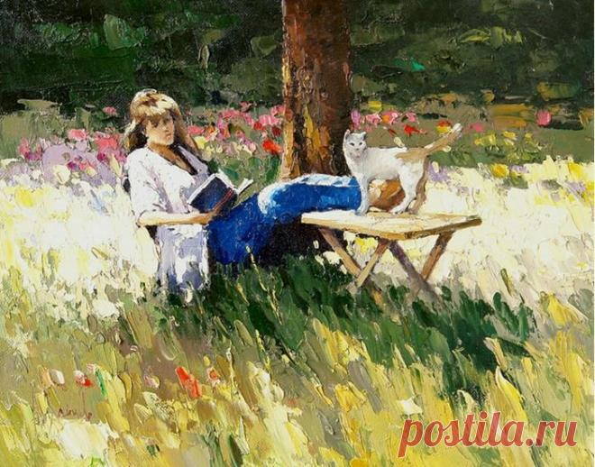 Алексей Зайцев. Живопись мастихином | Usenkomaxim.ru