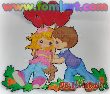 Columpio De Corazones: Precious Moments/Fomiart - Fomiart