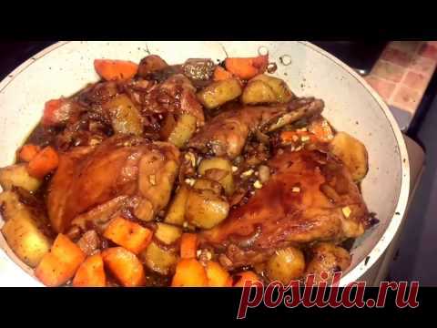 КРОЛИК В СОЕВОМ СОУСЕ! ll ПЬЕМ И ЖАРИМ