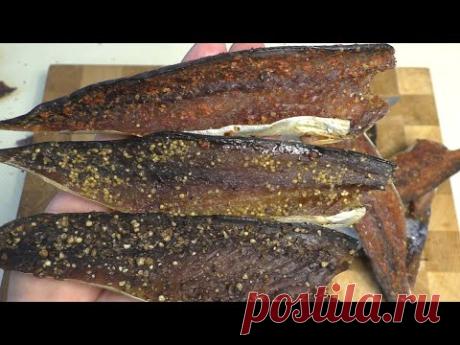 Балык из скумбрия , Отличная закуска к пиву это вяленая рыба, балык из рыбы