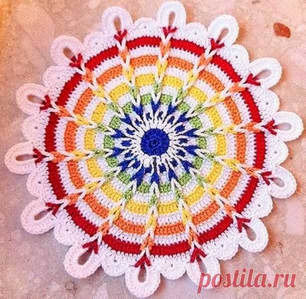 радужная салфетка