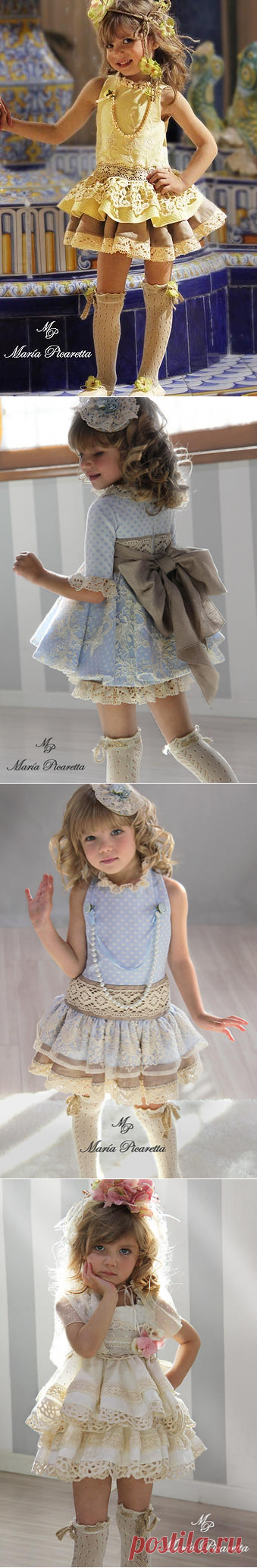 Chloé Moda infantil: María Picaretta,arras y cortejo infantil
