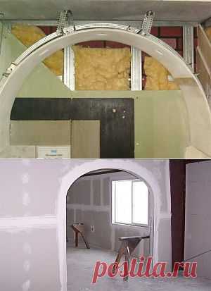 Арки из гипсокартона своими руками