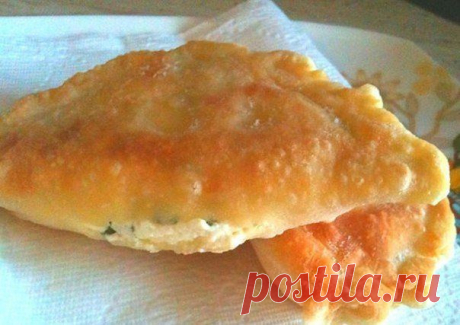 Быстро и вкусно. Пирожки с сыром - &quot;Минутка&quot;.