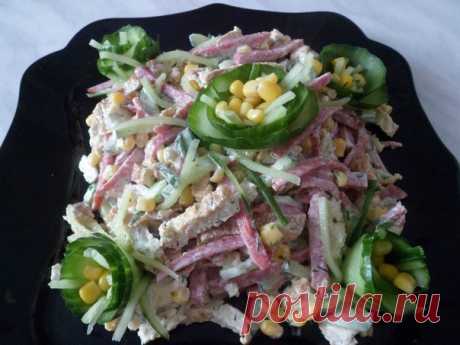 Вкусный и простой салатик / Здоровый аппетит