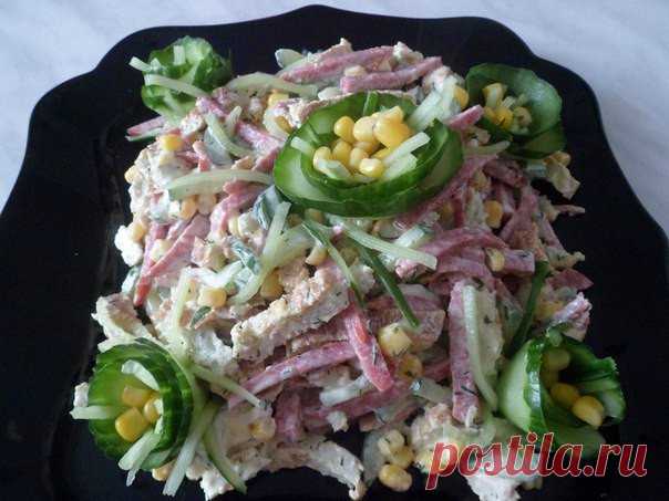 Вкусный и простой салатик / Здоровый аппетит