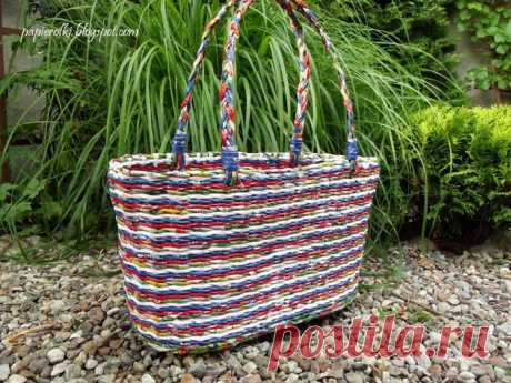 Плетеные сумки. Идеи для вдохновения.
