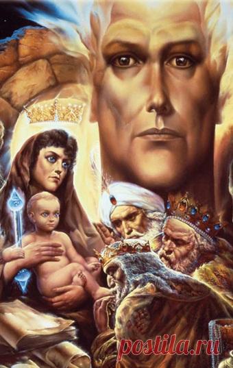 Фрагмент картины А. Рекуненко 'Аллилуйя - Славься!!!'
ОТКРОВЕНИЯ И МИСТЕРИИ.