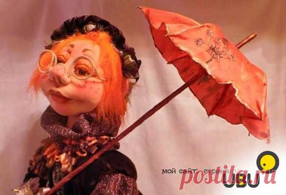 Скульптурная текстильная кукла своими руками