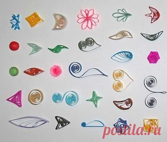 Квиллинг для начинающих. Cхемы