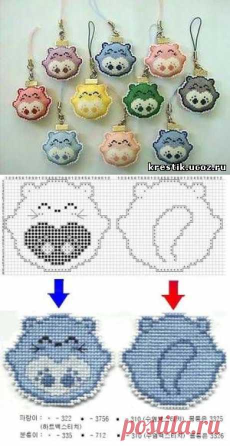 Брелоки. Вышивка.