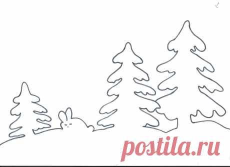 Новогодние вытынанки: шаблоны и схемы на окна 2018, как изготовить - фото
