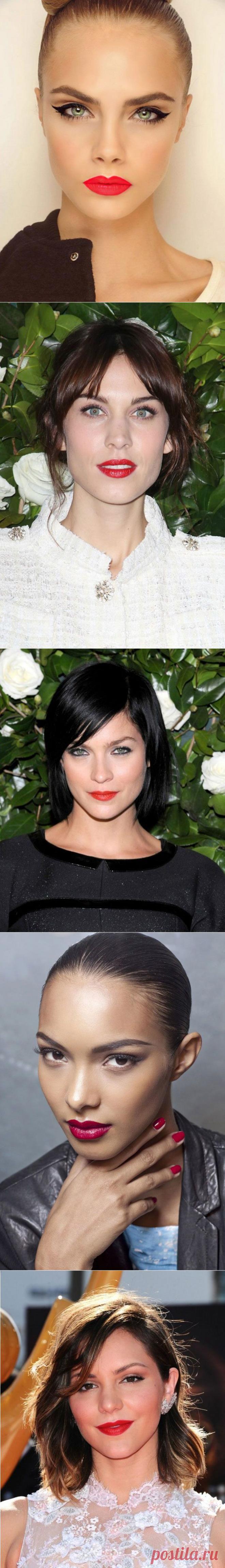 Красная помада для женщины / Все для женщины