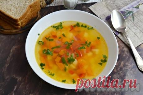 Суп с тыквой и картофелем