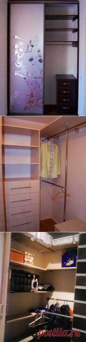 Переделка кладовки в гардеробную — Наши дома
