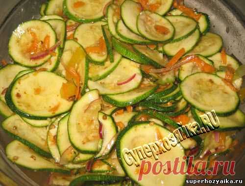 Кабачки по-корейски. Острая закуска из кабачков. Консервированные кабачки. Кабачки на зиму