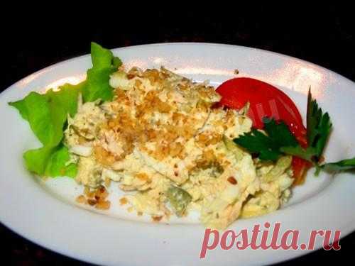 Салат из кальмара с грецкими орехами рецепт с фото - 1000.menu
