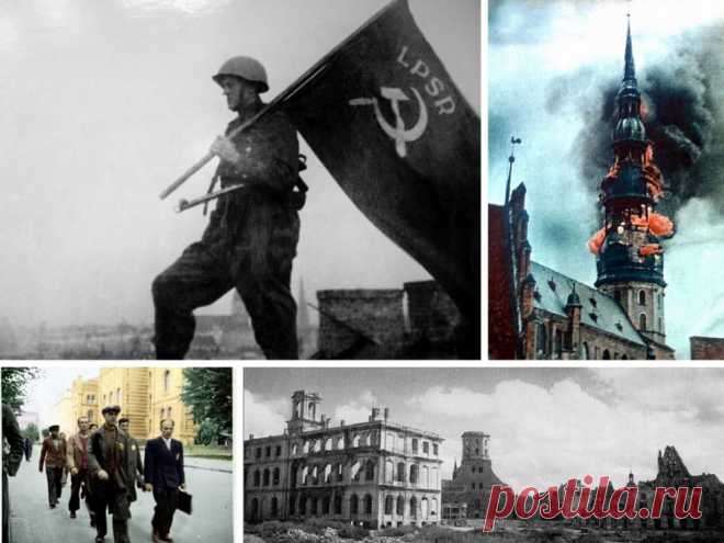 Редкие архивные фото: бои за Ригу и жизнь в столице Латвии с 1941 по 1945 годы - Tchk.lv