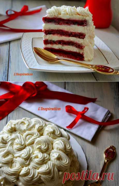 L'Inspiration Готовьте с вдохновением: ТОРТ &quot;Красный Бархат&quot; RED VELVET CAKE