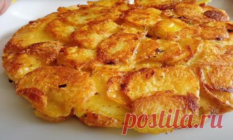 Пирог из картошки без добавления теста: идет в любое время дня и даже на гарнир. Подсмотрели рецепт в Италии