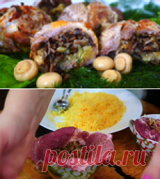 Фаршированное мясо в кружке