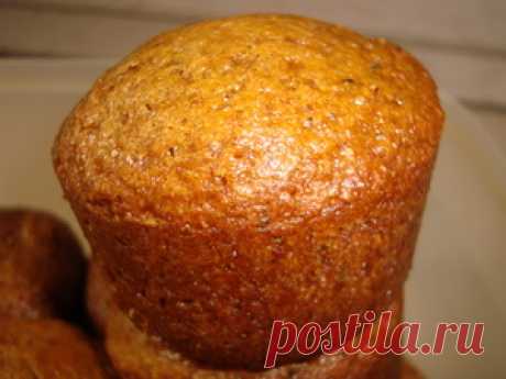 Медовые кексики с цукатами и орехами (на растительном масле)