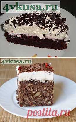Праздничный торт с орехами без муки | 4vkusa.ru