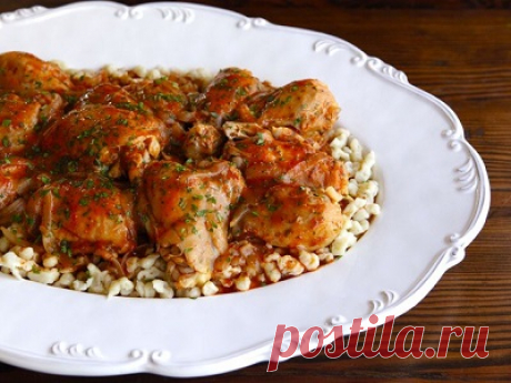 Паприкаш из курицы