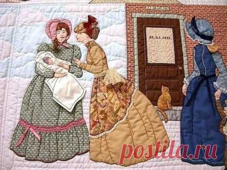 Барышни из лоскутков
