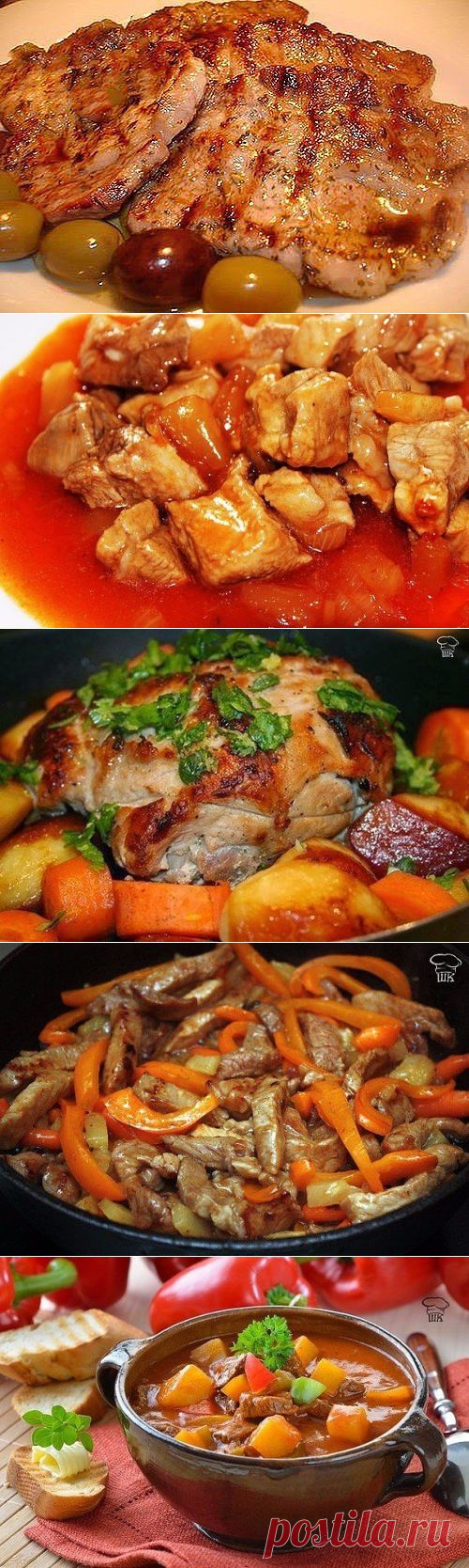потрясающие рецептики из мяса
