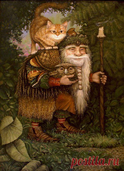 Сказка от художника Александра Маскаева / Картинки для декупажа / PassionForum - мастер-классы по рукоделию