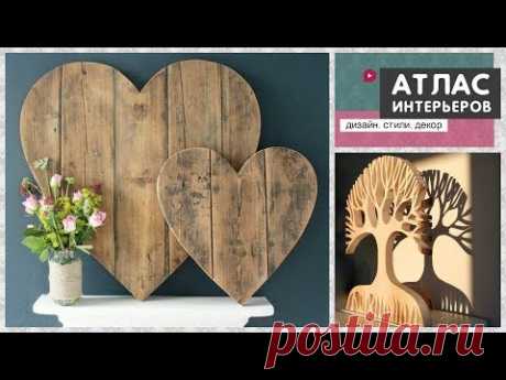 Handarbeiten aus Holz mit Ihren Händen. Holz-Dekor für zu Hause. Ideen