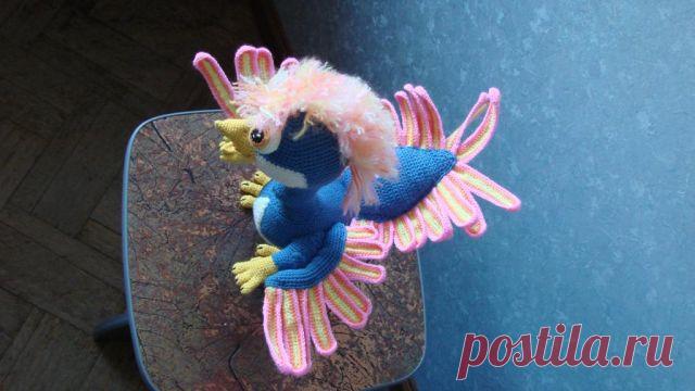 Райская Птица от Гудрун Кулич - Игрушки-повязушки - Галерея - Форум почитателей амигуруми (вязаной игрушки)