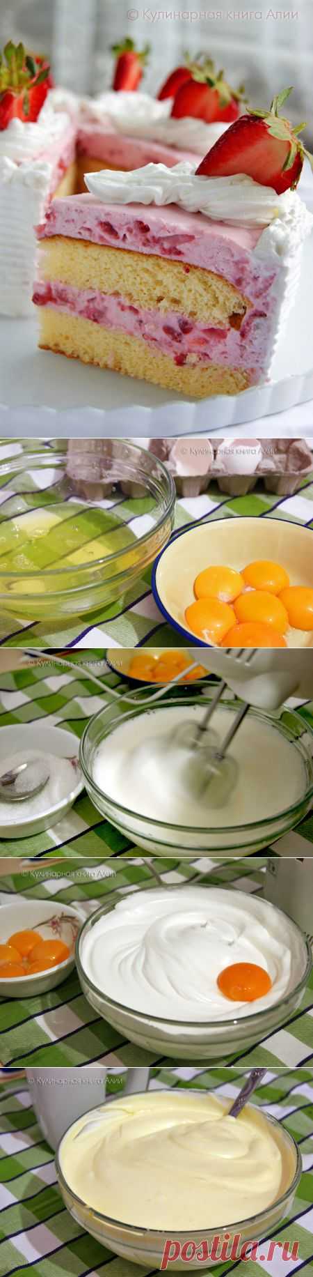 552. Клубничный торт со сливочным сыром