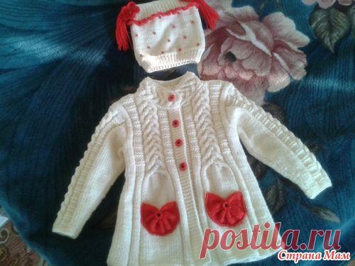 Детское пальто. Для внучки. Очень ярко