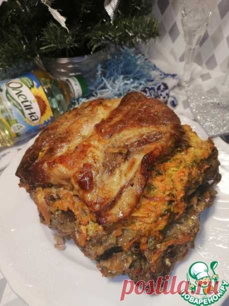 Мясо "Слоёное" Кулинарный рецепт